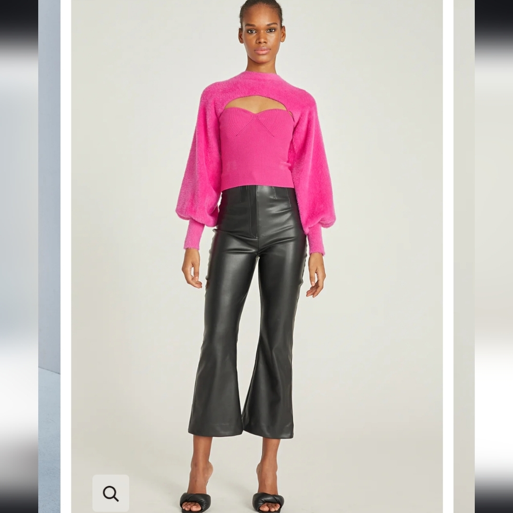 Amur Juliana Cut Out Knit Top - Picture 4 of 13